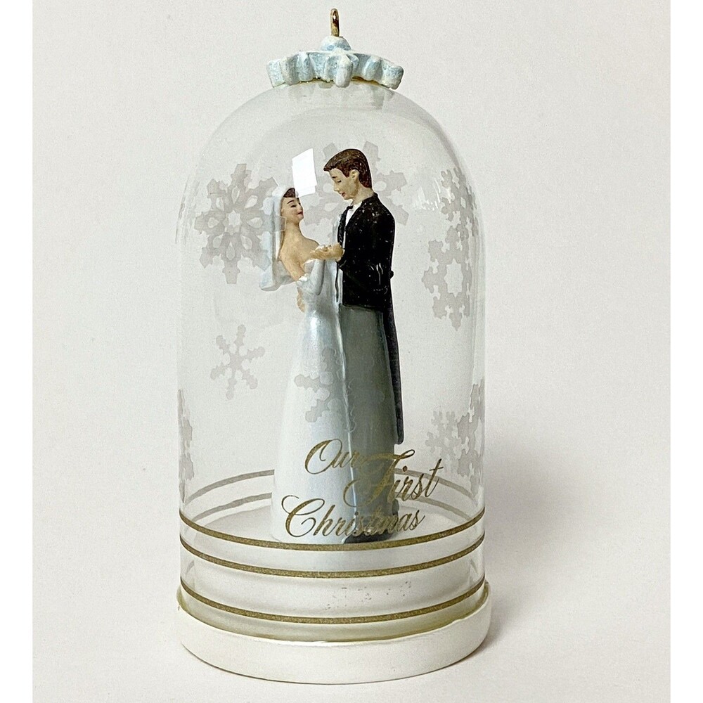 Dayspring Ornament "Our First Christmas Together" Married Couple Love Y2K